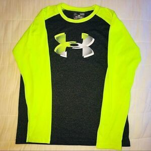 Under Armour boys heat-gear long sleeve size YLG